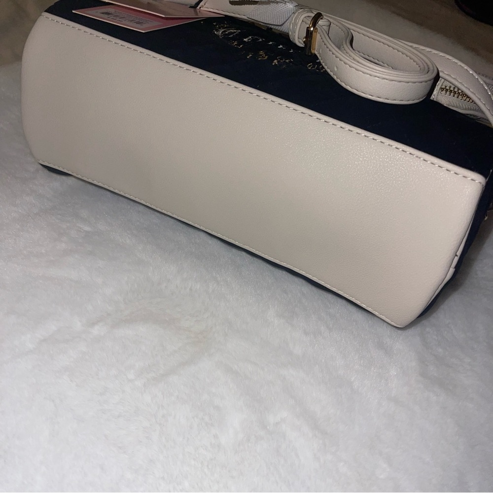 Juicy Couture Black Satchel with White Accents - Picture 7 of 13